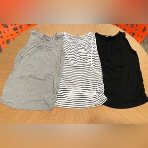Ekouaer Maternity & Nursing Tank Top Tees